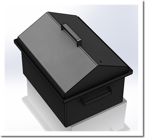 Коптильна большая